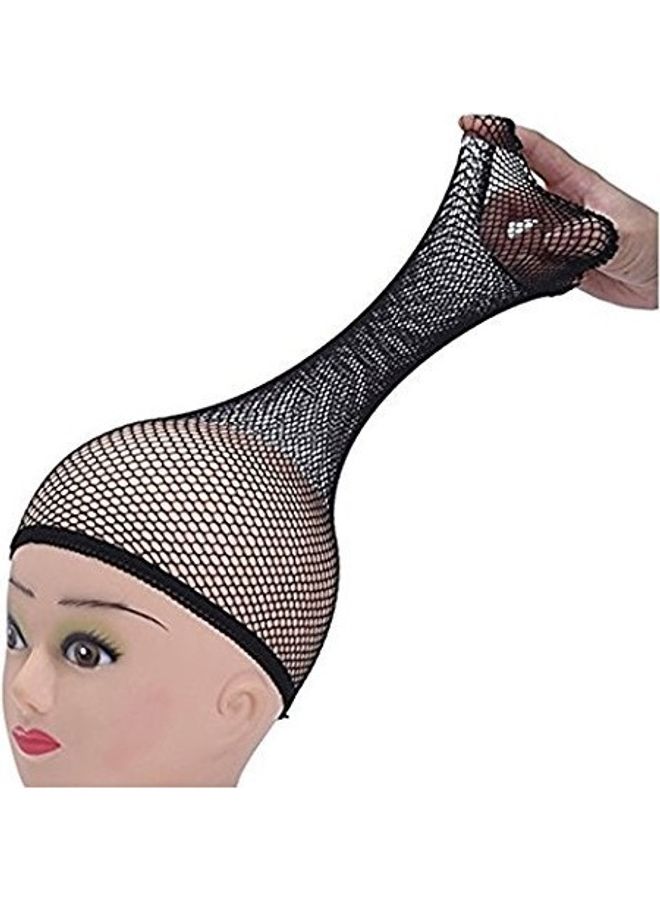 رابيدز فلو طقم شبكة شبكية للشعر مكون من قطعتين أسود - Image 2