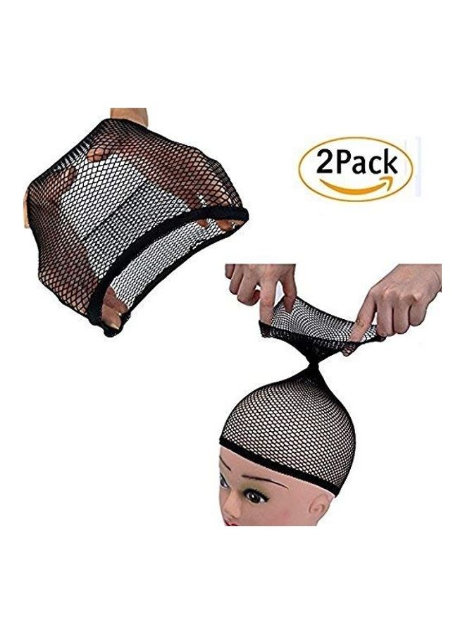 رابيدز فلو طقم شبكة شبكية للشعر مكون من قطعتين أسود - Image 5