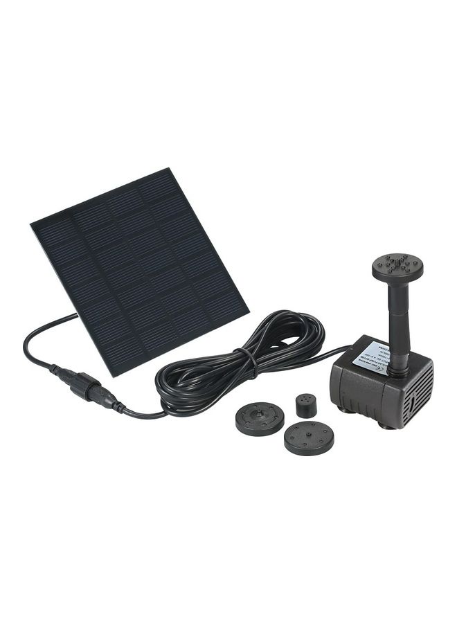Generic Solar Powered Water Pump Black  - Image 1