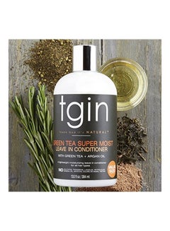 Tgin Green Tea Super Moist Leave-in Conditioner For Natural Hair Multicolour 400ml  - Image 1