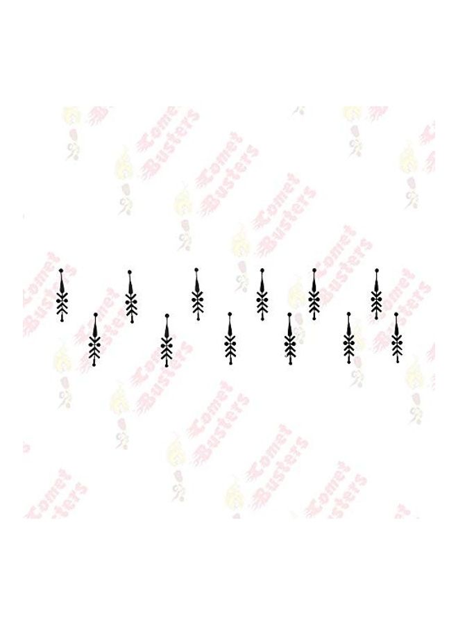 Comet Busters Designer Bindi Set Black - Image 5