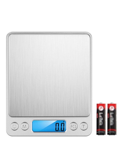 Electronic Mini Kitchen Weight Scale White/Silver