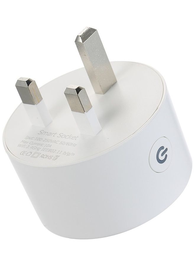eWeLink Mini Smart WiFi Socket With Remote Control And Voice Control Function White - Image 3