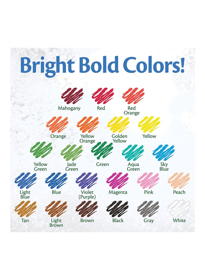 Crayola 24-Piece Colour Pencils Multicolour  - Image 3