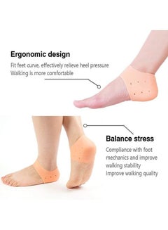 BrezzyCloud Silicone Gel Heel Pad Beige  - Image 5