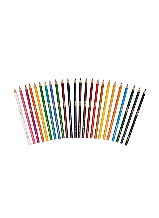 Crayola 24-Piece Colour Pencils Multicolour  - Image 4