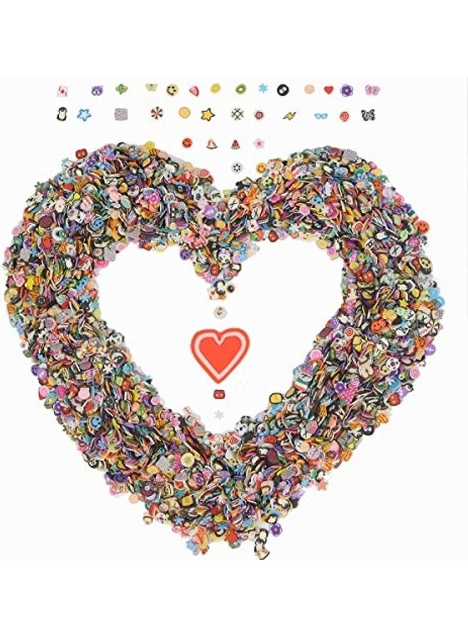 DIYASY 5000-Piece 3D Nail Art Slices Set Multicolour - Image 3