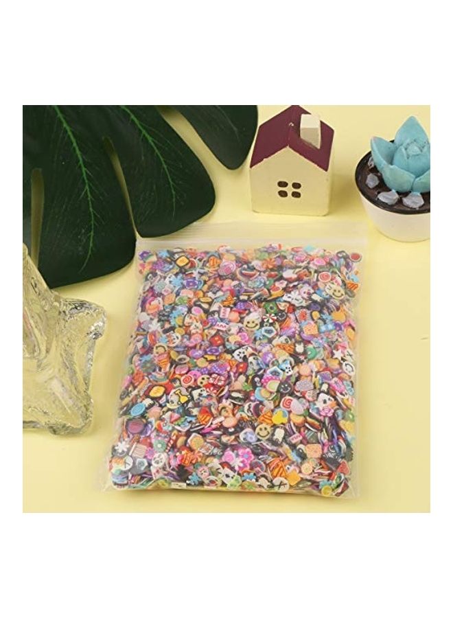 DIYASY 5000-Piece 3D Nail Art Slices Set Multicolour - Image 5