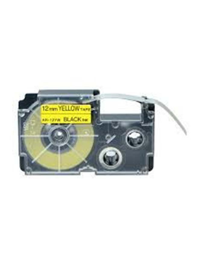 CASIO Label Printer Tape Yellow - Image 2