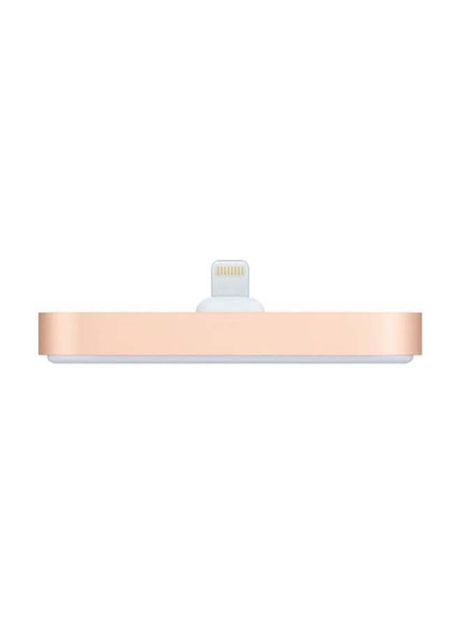 Apple - iPhone Lightning Dock – Gold - Image 1