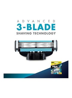 Gillette 8-Piece Cartridge Set Silver  - Image 4