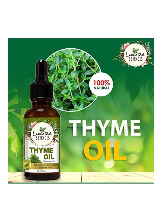 Luxura Sciences Thyme Essential Oil Clear 30ml - Image 3