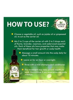Luxura Sciences Thyme Essential Oil Clear 30ml  - Image 4