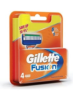 Gillette 4-Piece Fusion Razor Blade Set Silver  - Image 2