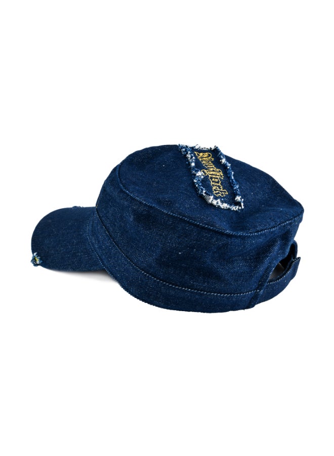OFF LIMITS Basic Embroidered Cap Navy Blue - Image 2