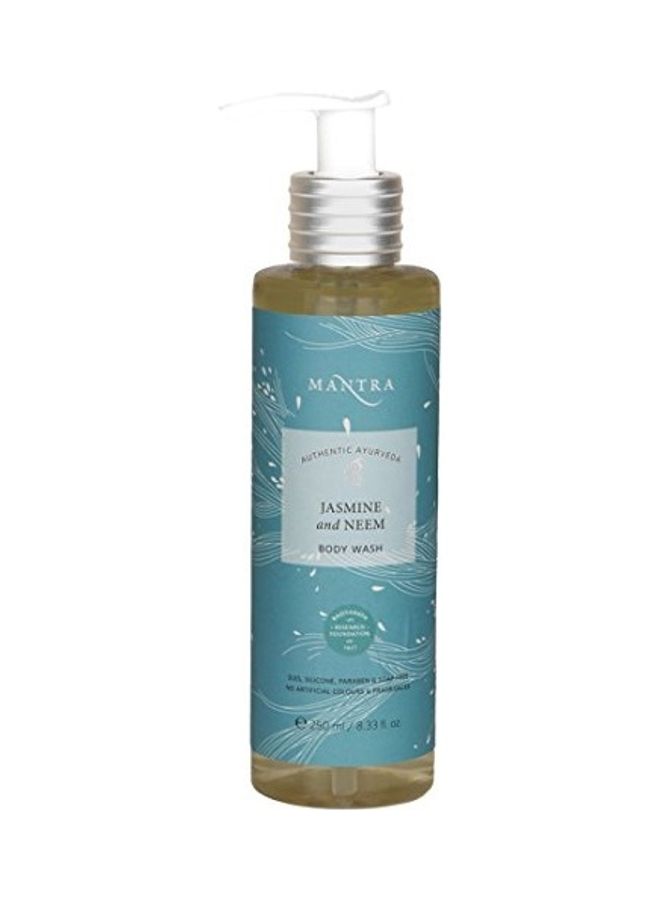 مانترا Jasmine And Neem Body Wash Clear 250ml - Image 2