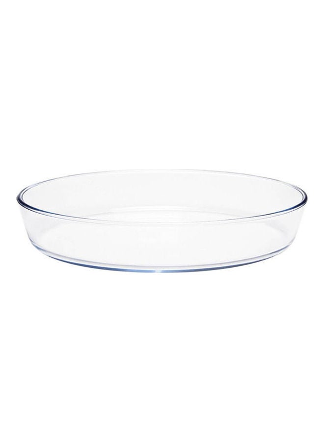 ترميسيل صينية شواء بيضاوية من زجاج البوروسيليكات شفاف - Image 3