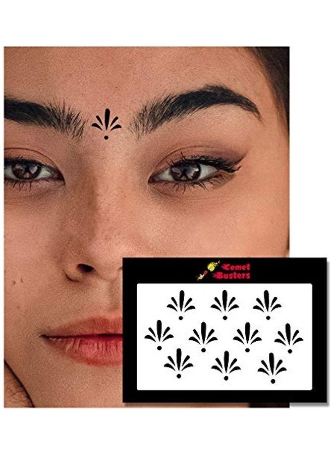 كوميت باسترز طقم بيندي مكون من 10 قطع لون أسود - Image 2