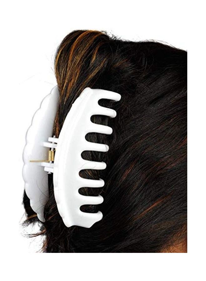 ACCESSHER 3-Piece Clip Set White - Image 3