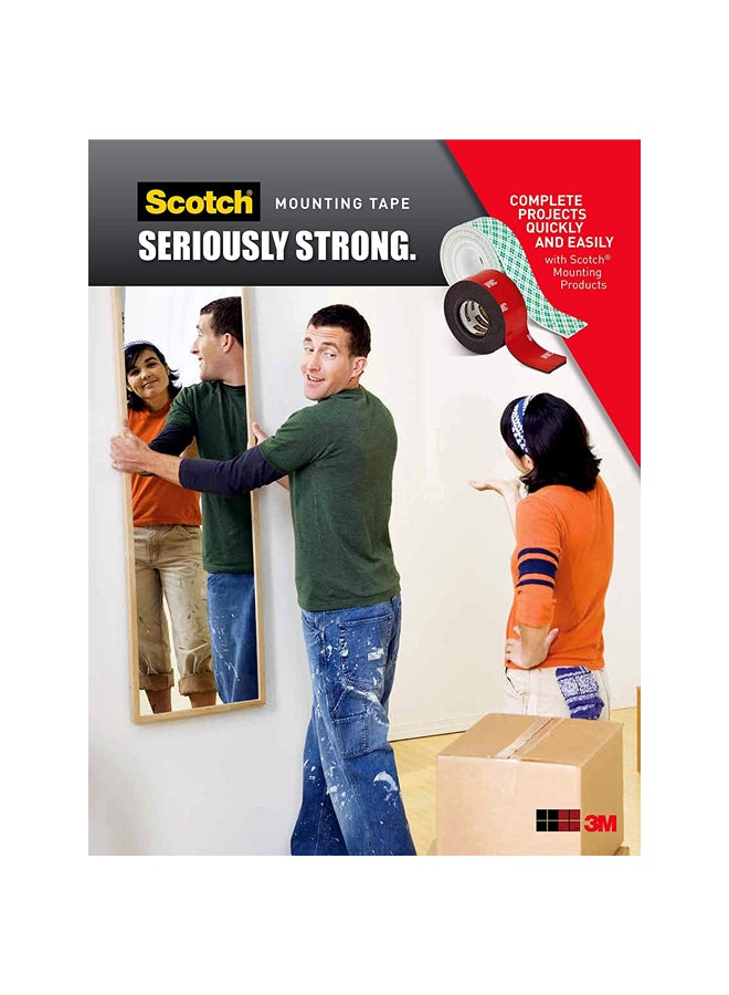 Scotch  Outdoor Mounting Tape Clear  - Image 3