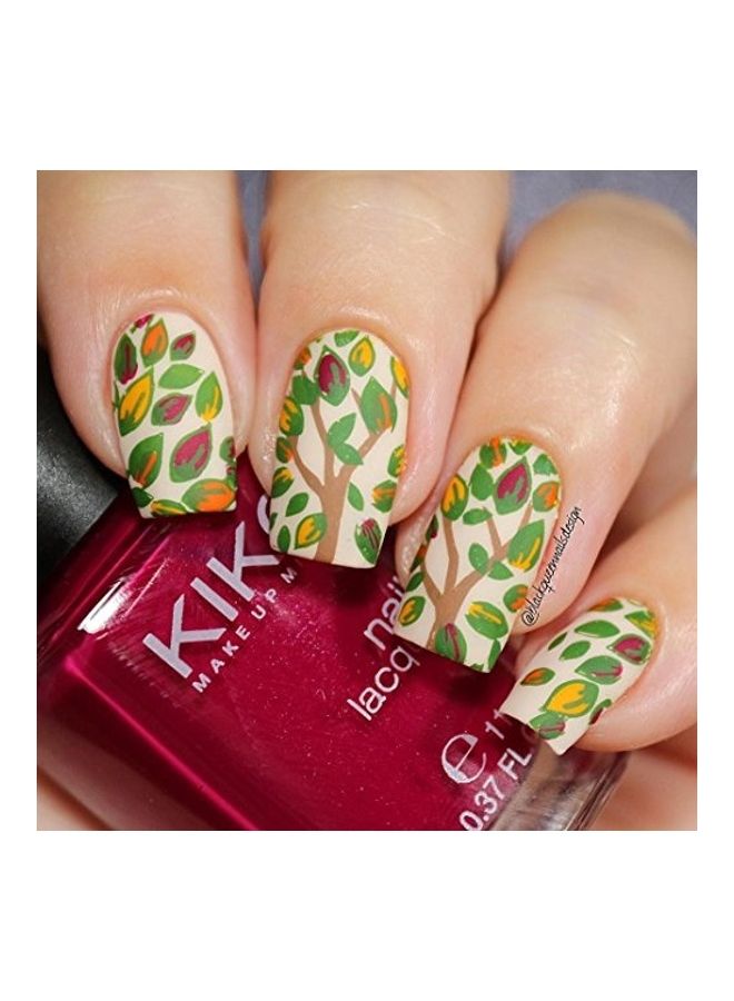 PUEEN Nail Art Stamping Plate White/Black - Image 3