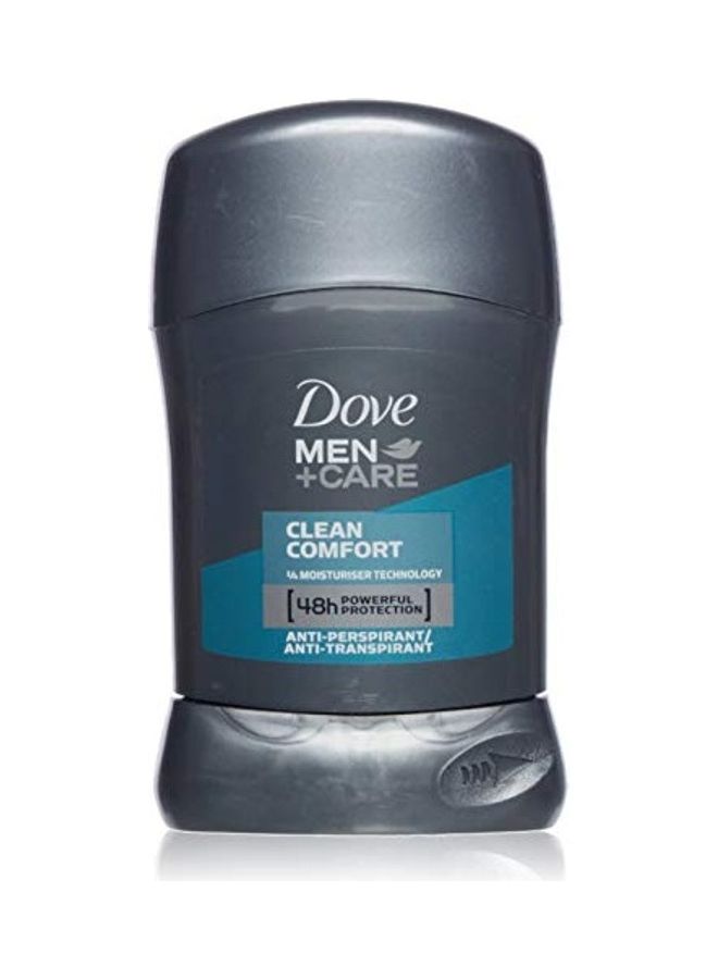 دوف إصبع مزيل عرق كلين كامفورت رمادي/أزرق 50ملليلتر