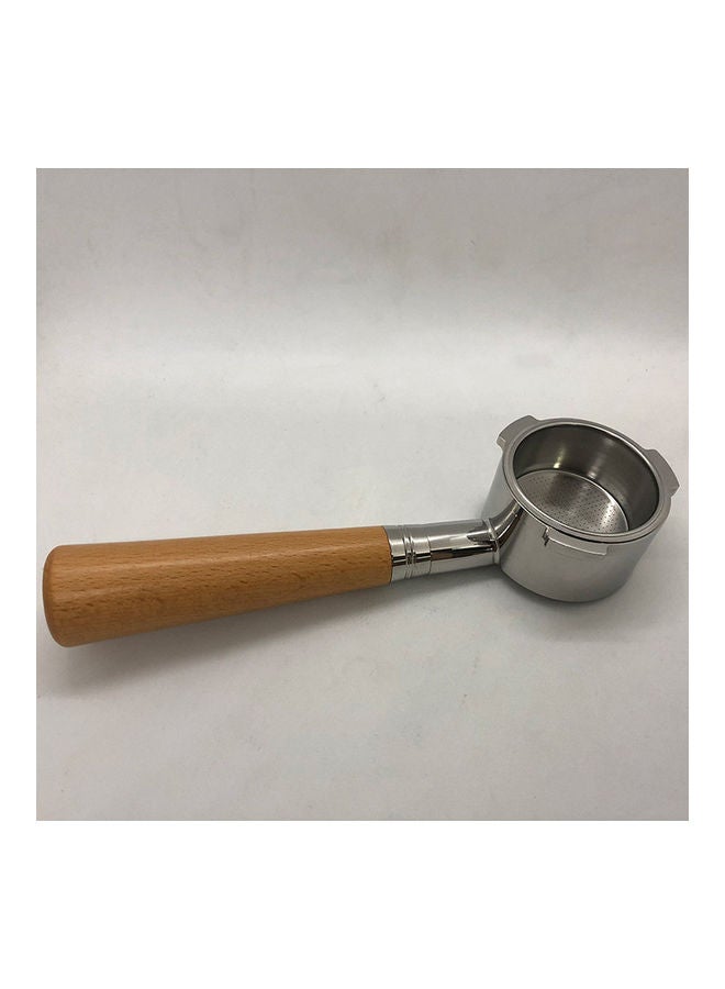 Coffee Machine Bottomless Portafilter Beige/Silver  - Image 5