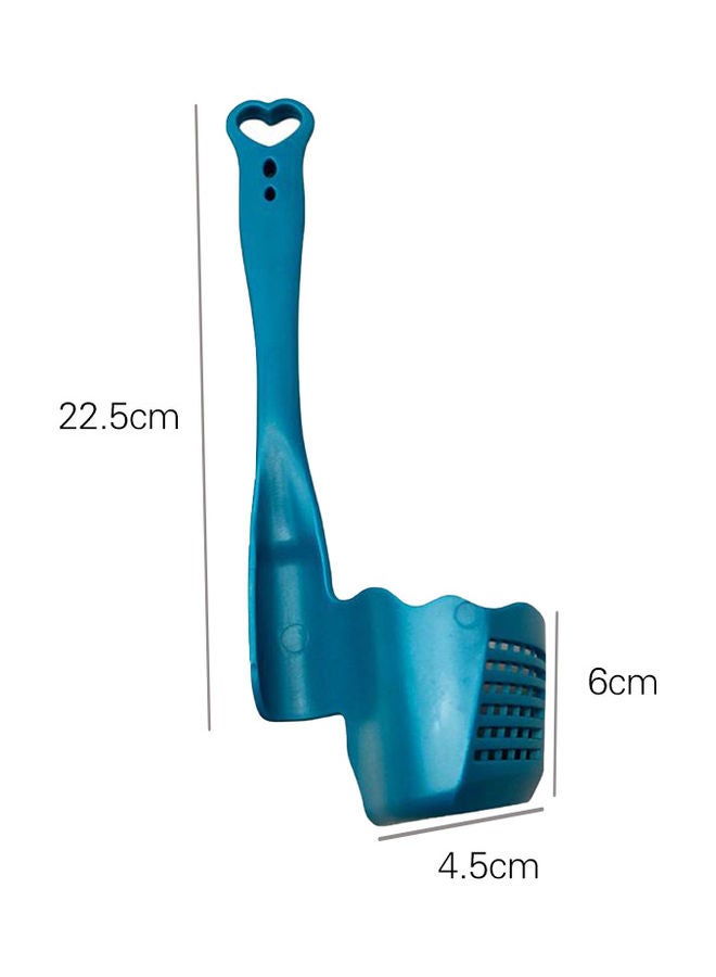 ملعقة بتصميم مُسطح ودوّار ومُتعددة الوظائف لجهاز ثيرمومكس TM6/TM5/TM31 أزرق 4.5x22.5x6سم - Image 2