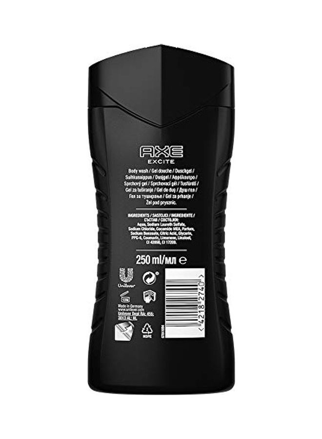 Axe Excite Body Wash Clear 250ml - Image 3