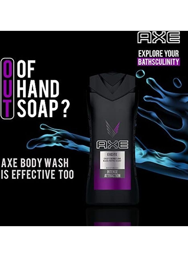 Axe Excite Body Wash Clear 250ml - Image 4