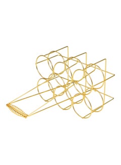 Generic Wine Caddy Stand Gold  - Image 3