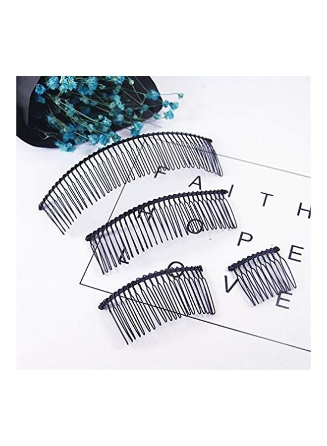 كويبي طقم أمشاط مكون من 10 قطع أسود - Image 1