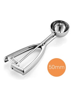 Generic Stainless Steel Ice Cream Scoop Silver  - Image 2