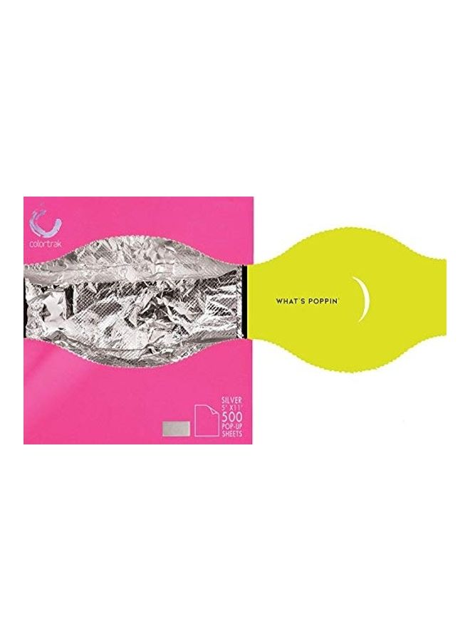 Colortrak Hair Colouring Foil Sheet Silver - Image 2