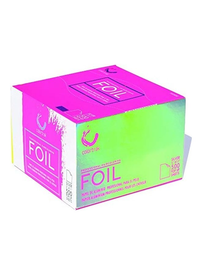Colortrak Hair Colouring Foil Sheet Silver - Image 5