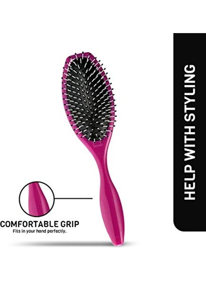 TRISA Hair Brush Pink - Image 3