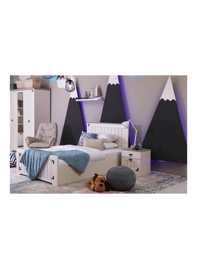 Pan Home Mesmerix Kids Bed Beige 132x103x207cm  - Image 3