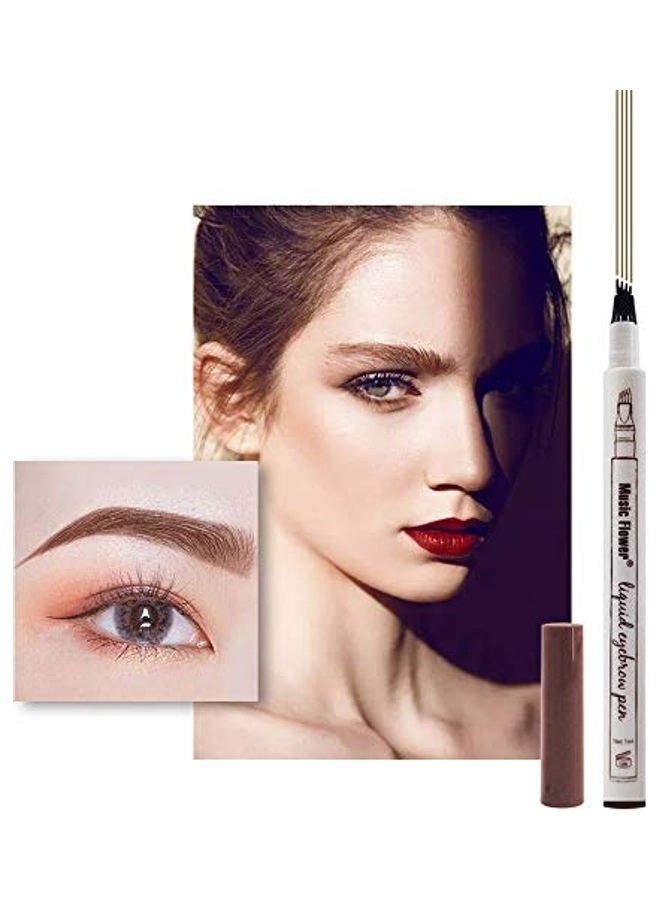ميوزك فلاور قلم حواجب سائل بني - Image 1