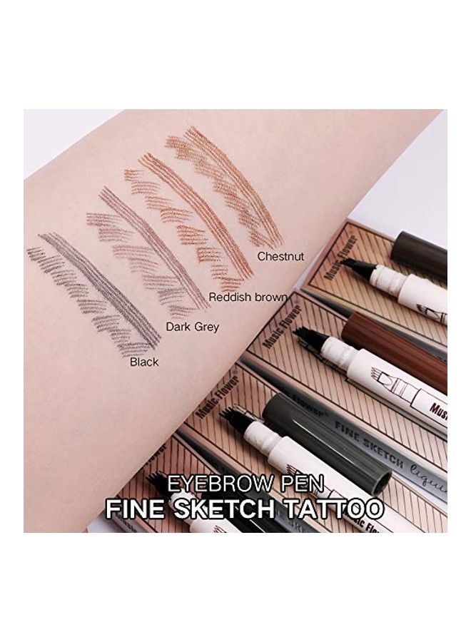 ميوزك فلاور قلم حواجب سائل بني - Image 4