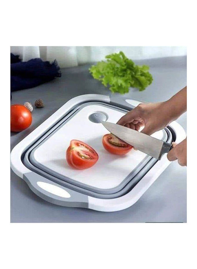 Multifunction Foldable Silicone Cutting Board White/Grey - v1626628854/N49258888A_1