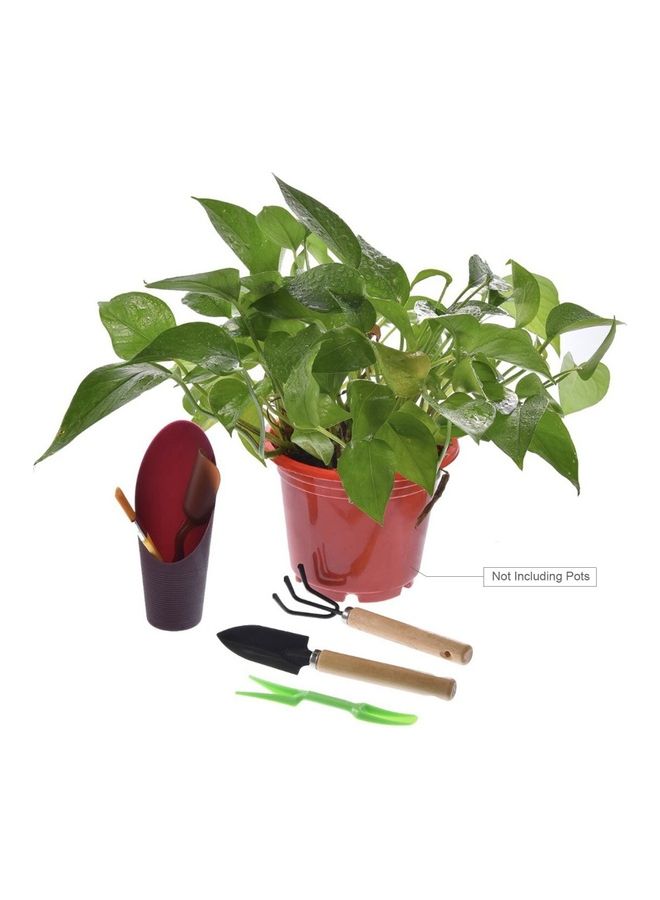 Generic 11-Piece Mini Garden Planting Tool Set with Bag Multicolour - Image 5