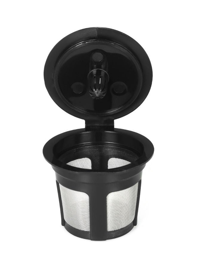 3-Piece Reusable Coffee Capsule For Keurig 2.0 And 1.0 Brewers Refillable Coffee Filters Black/White - Image 4