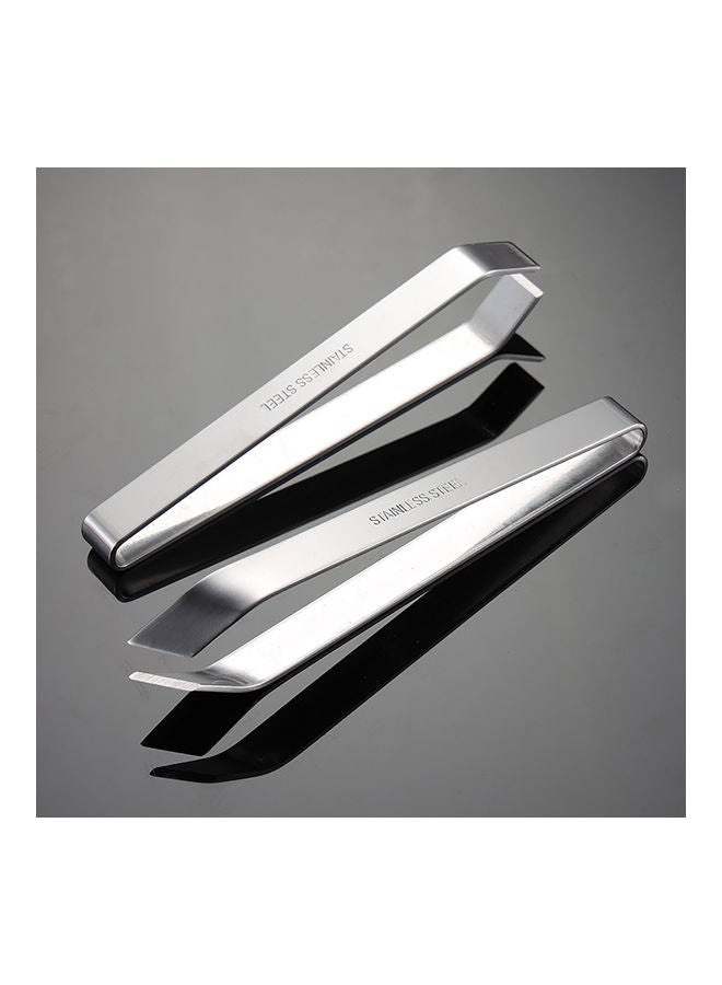 Multifunctional Kitchen Tweezers Silver 1.0x1.0x1.0cm - Image 3