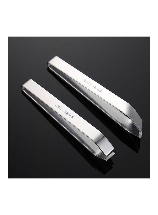 Multifunctional Kitchen Tweezers Silver 1.0x1.0x1.0cm - Image 4