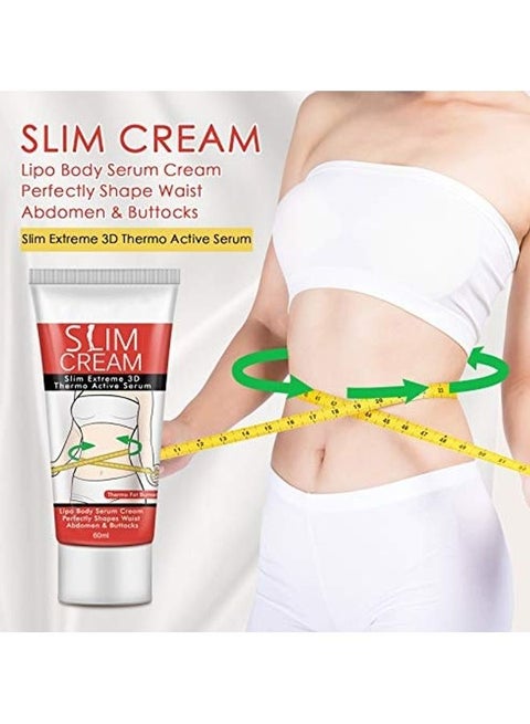 Slim Cream with Extreme 3D Thermo Active Serum White 60ml