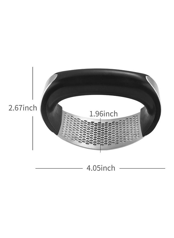 مكبس ثوم بمقبض. رمادي/فضي - Image 5