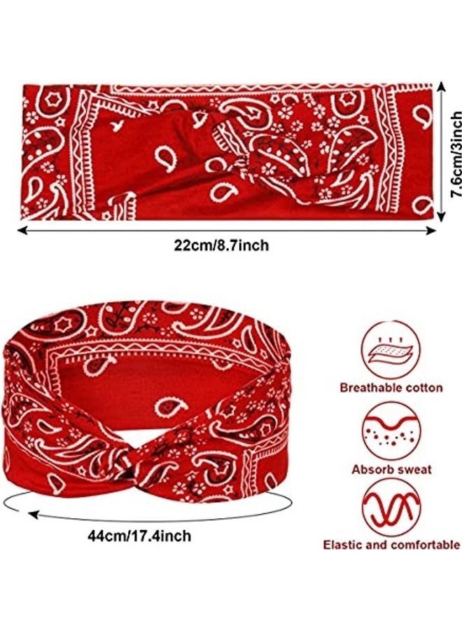 Printed Headband Red/White/Black - v1626631378/N49241886A_3