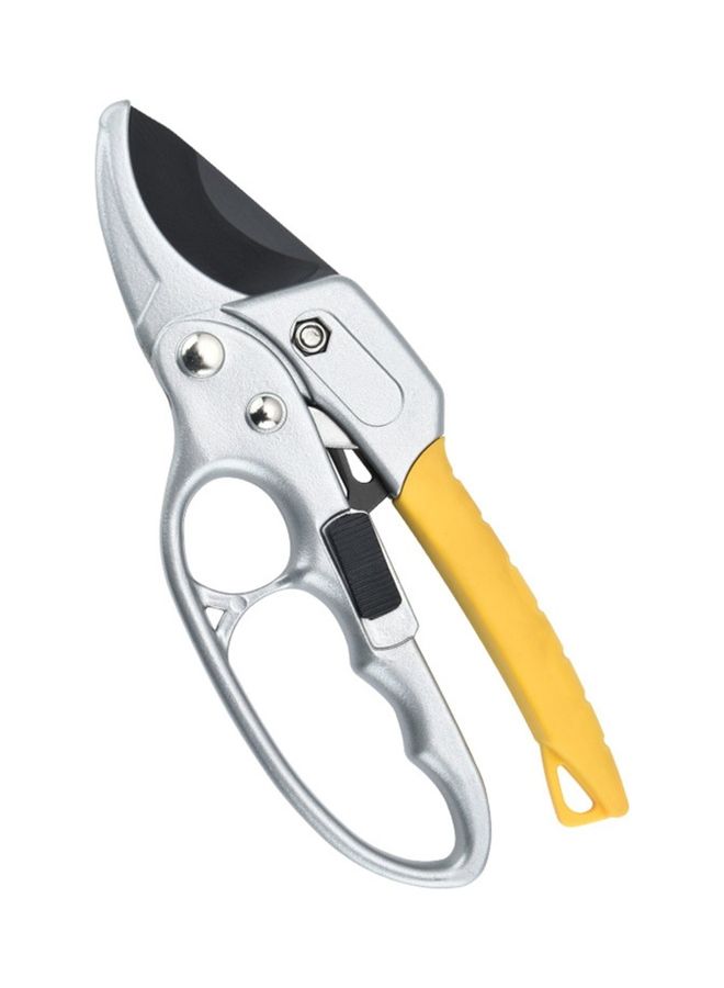 Generic Stainless Steel Pruning Shears with Safety Lock Silver  - Image 1