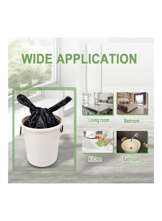100-Piece Heavy Duty Garbage Bag Black 52.0x5.0x5.0cm - Image 4