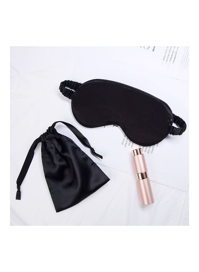 VILILY Sleeping Eye Mask With Pouch Black 17.5 x 12cm - Image 1